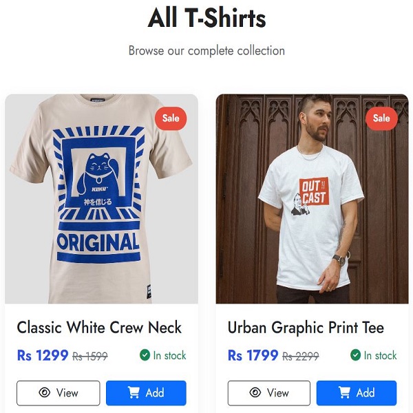 E-Commerce Project